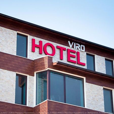 Hotel Viro Tschornomorske Exterior foto