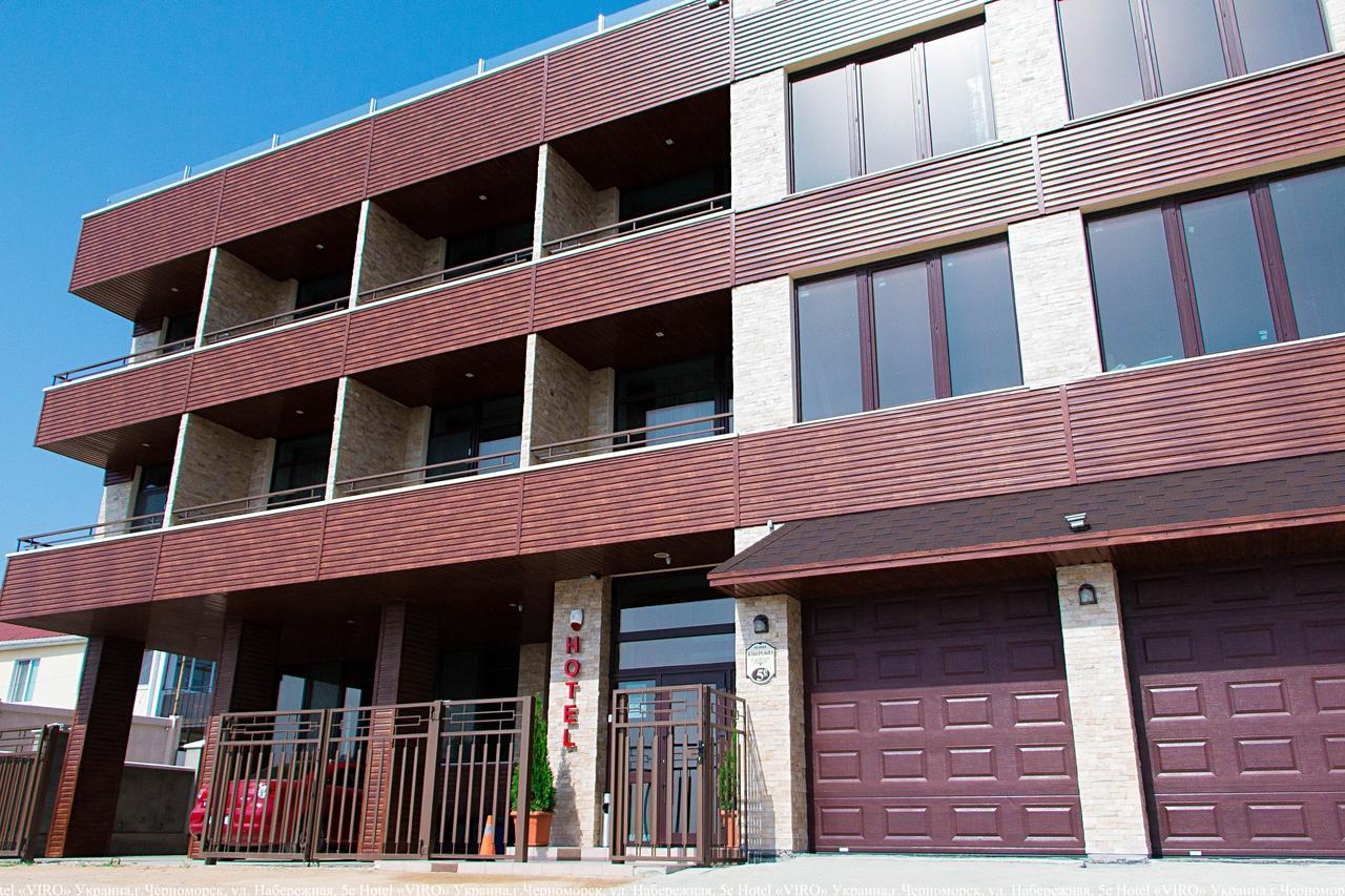 Hotel Viro Tschornomorske Exterior foto